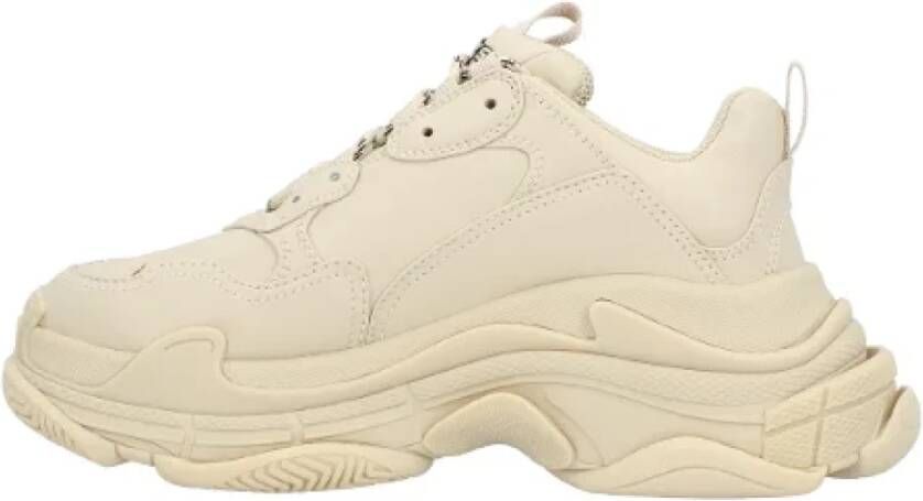 Balenciaga Polyester sneakers Beige Heren