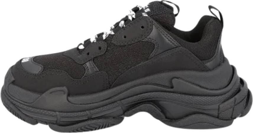 Balenciaga Polyester sneakers Black Dames