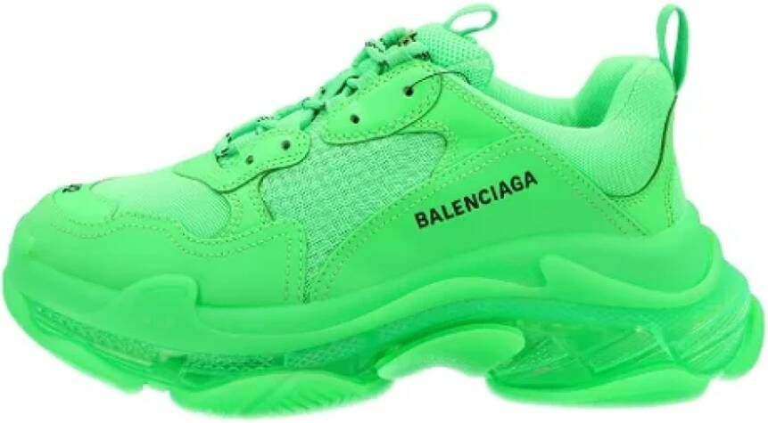 Balenciaga Polyester sneakers Green Dames