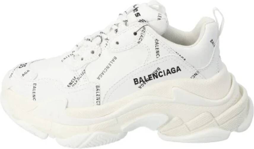 Balenciaga Polyester sneakers White Dames