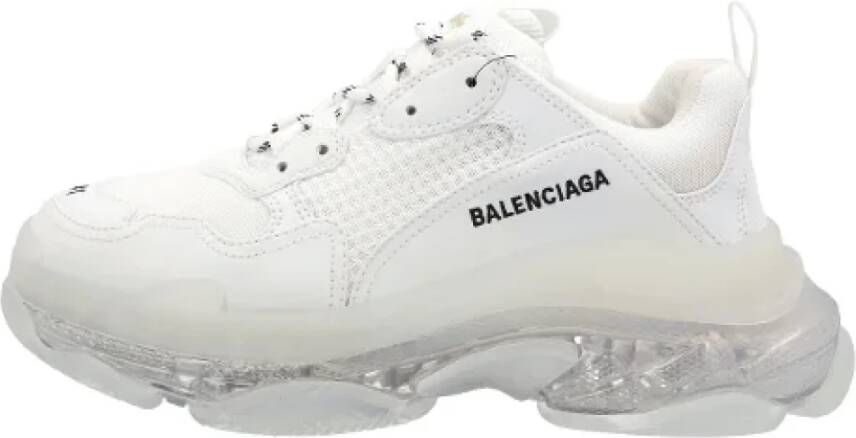 Balenciaga Polyester sneakers White Heren