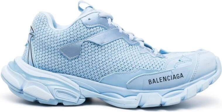 Balenciaga Chunky Track Trainers Blauw Dames