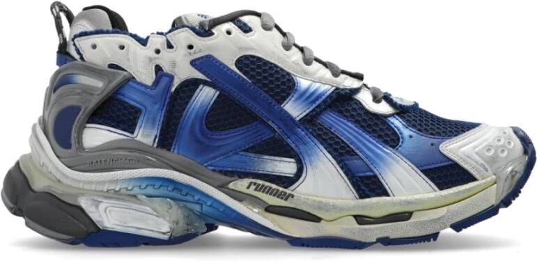 Balenciaga Sneakers Runner Blue Heren