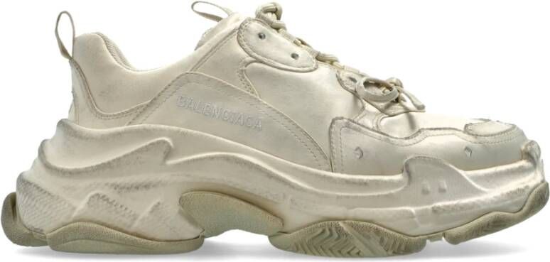 Balenciaga Sneakers Triple S Beige Dames