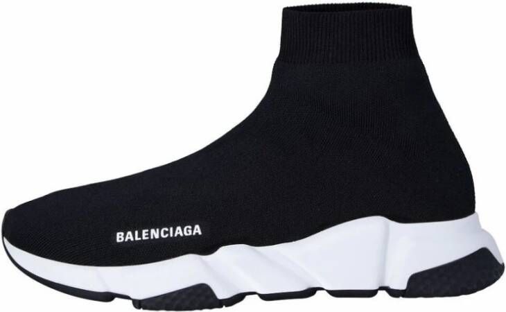 Balenciaga Speed Knit Sneakers Black Heren