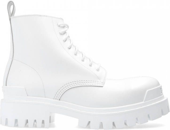 balenciaga white boot