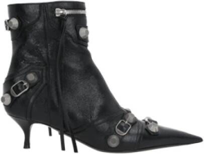 Balenciaga Studded Leren Arena Laarzen Black Dames