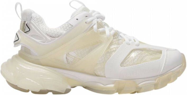 Balenciaga Track Clear Sole Sneakers in White Cream Wit Dames