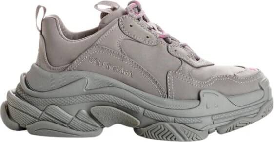 Balenciaga Triple S Basket Sneakers Gray Heren