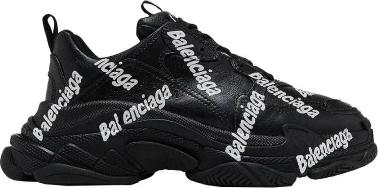 Balenciaga Triple S Sneakers Verhoog Je Stijl Black Heren