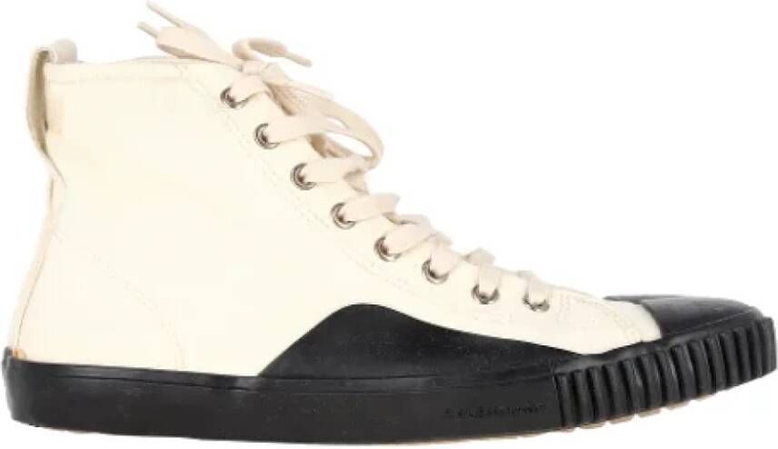 Balenciaga Vintage Pre-owned Canvas sneakers Beige Dames