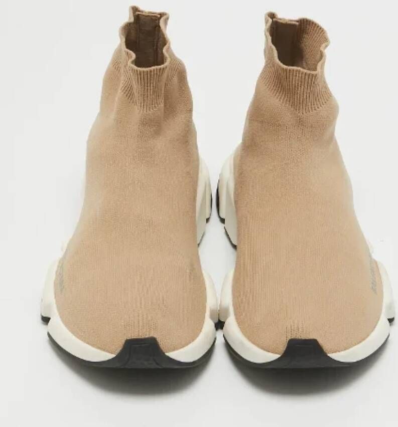 Balenciaga Vintage Pre-owned Fabric sneakers Beige Heren