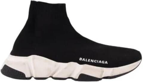 Balenciaga Vintage Pre-owned Fabric sneakers Black Dames