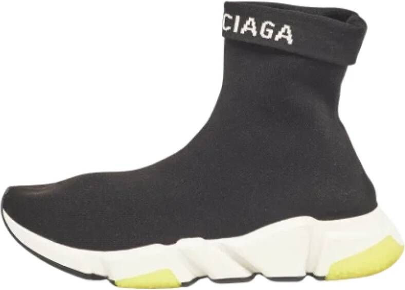 Balenciaga Vintage Pre-owned Fabric sneakers Black Heren