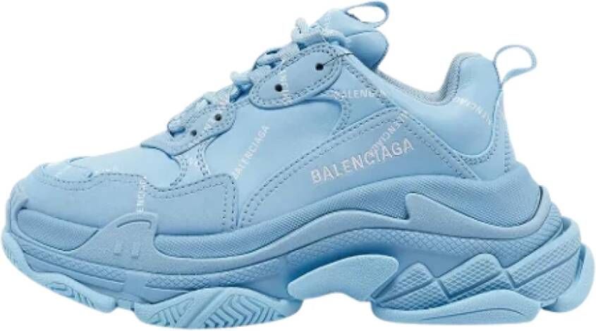 Balenciaga Vintage Pre-owned Fabric sneakers Blue Dames