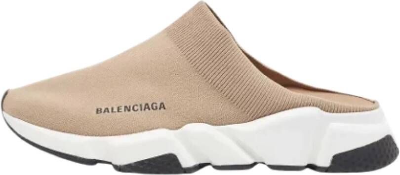 Balenciaga Vintage Pre-owned Fabric sneakers Brown Heren