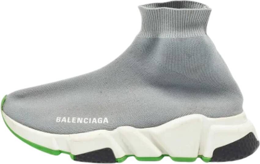 Balenciaga Vintage Pre-owned Fabric sneakers Gray Dames