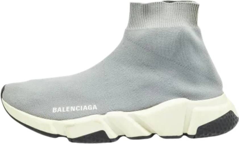 Balenciaga Vintage Pre-owned Fabric sneakers Gray Dames