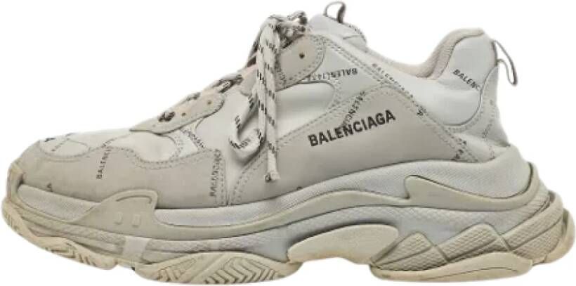 Balenciaga Vintage Pre-owned Fabric sneakers Gray Heren