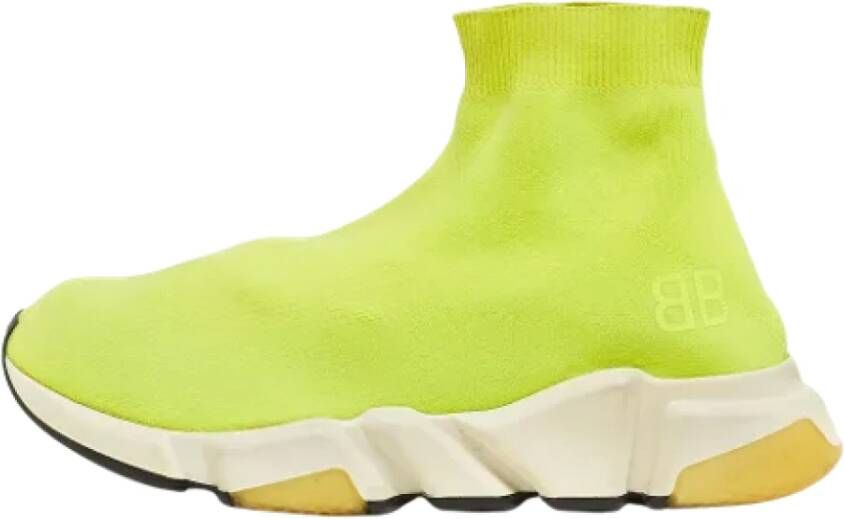 Balenciaga Vintage Pre-owned Fabric sneakers Green Dames