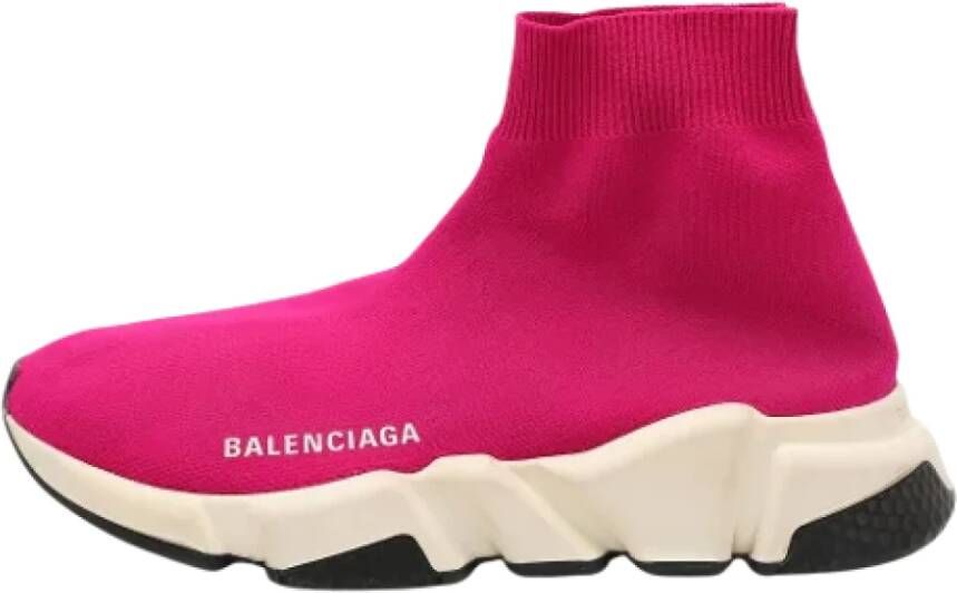 Balenciaga Vintage Pre-owned Fabric sneakers Pink Dames