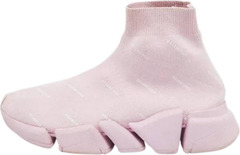 Balenciaga Vintage Pre-owned Fabric sneakers Pink Dames