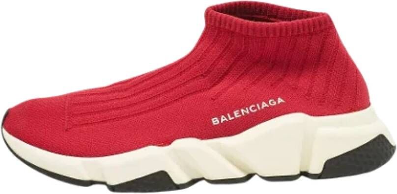 Balenciaga Vintage Pre-owned Fabric sneakers Red Dames