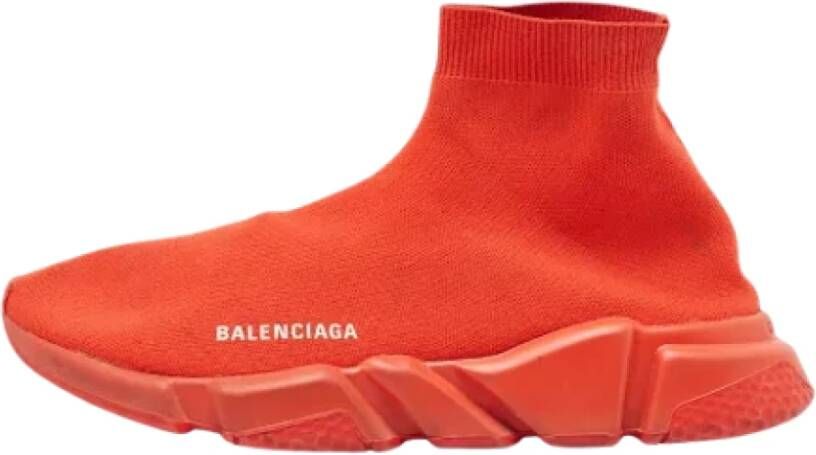 Balenciaga Vintage Pre-owned Fabric sneakers Red Heren