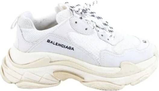 Balenciaga Vintage Pre-owned Fabric sneakers White Dames