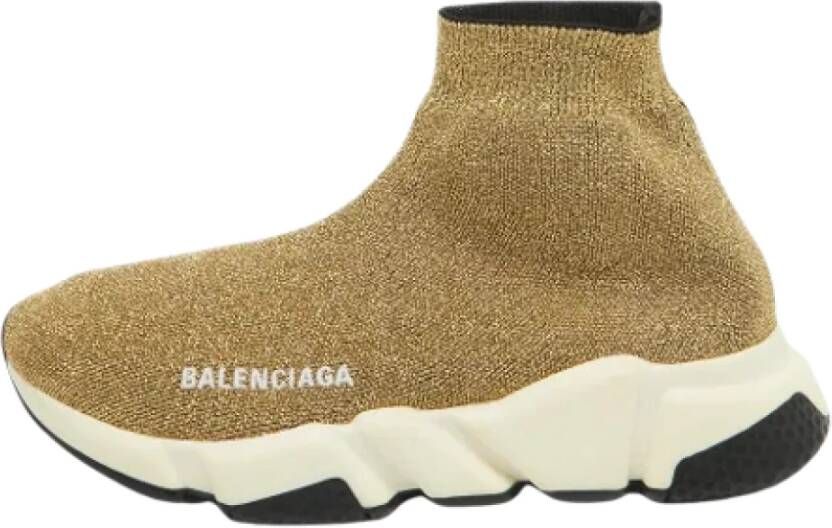 Balenciaga Vintage Pre-owned Fabric sneakers Yellow Dames