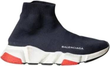 Balenciaga Vintage Pre-owned Knit sneakers Black Dames