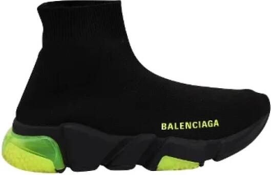 Balenciaga Vintage Pre-owned Knit sneakers Black Dames