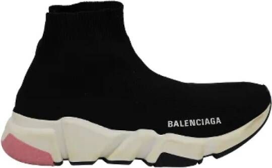 Balenciaga Vintage Pre-owned Knit sneakers Black Dames