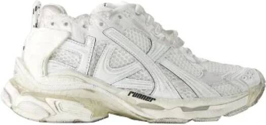 Balenciaga Vintage Pre-owned Lace sneakers White Dames