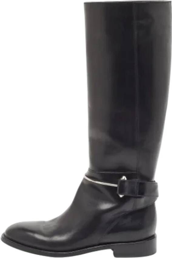 Balenciaga Vintage Pre-owned Leather boots Black Dames