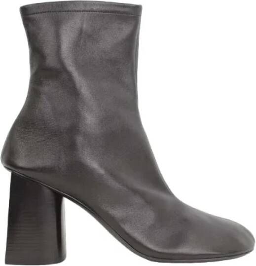 Balenciaga Vintage Pre-owned Leather boots Black Dames