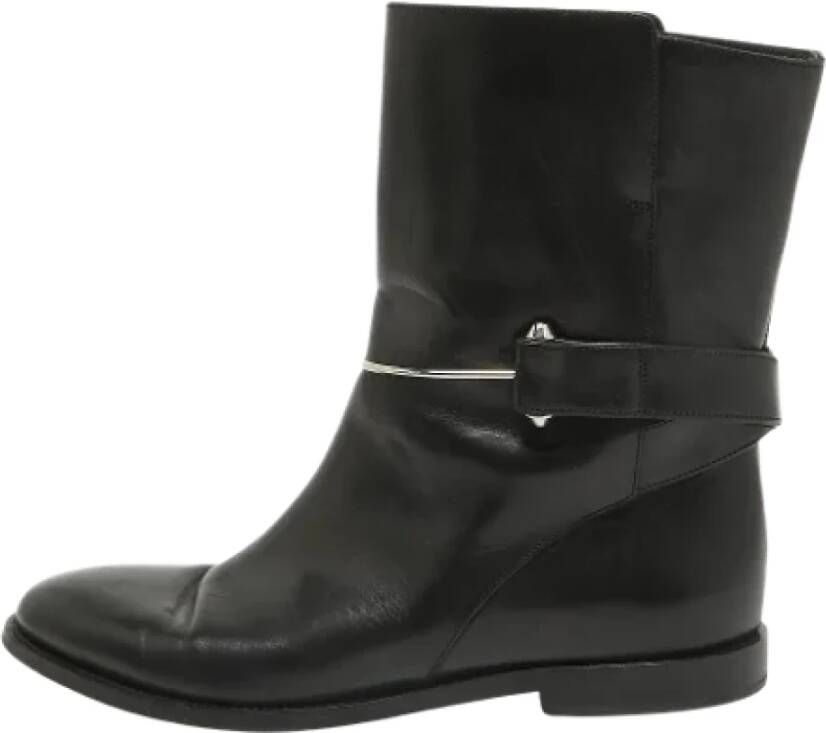 Balenciaga Vintage Pre-owned Leather boots Black Dames