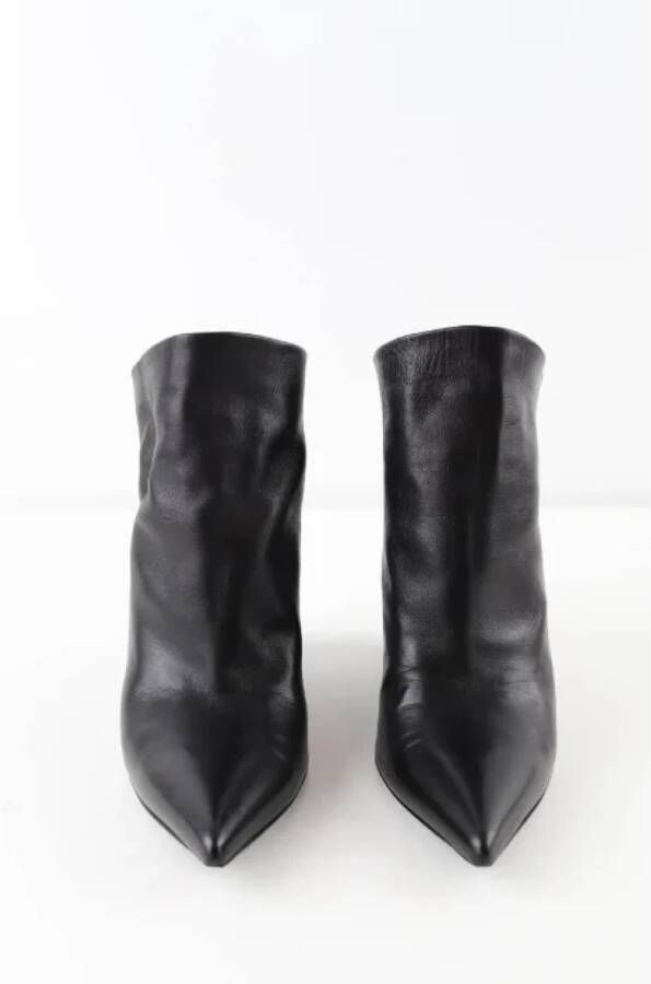 Balenciaga Vintage Pre-owned Leather boots Black Dames