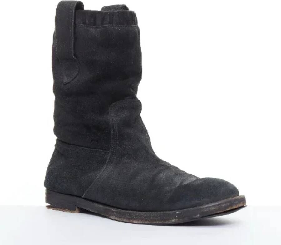 Balenciaga Vintage Pre-owned Leather boots Black Heren