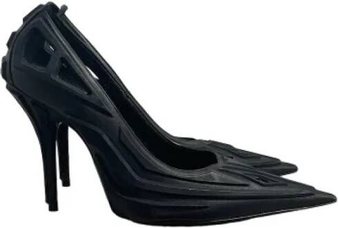 Balenciaga Vintage Pre-owned Leather heels Black Dames