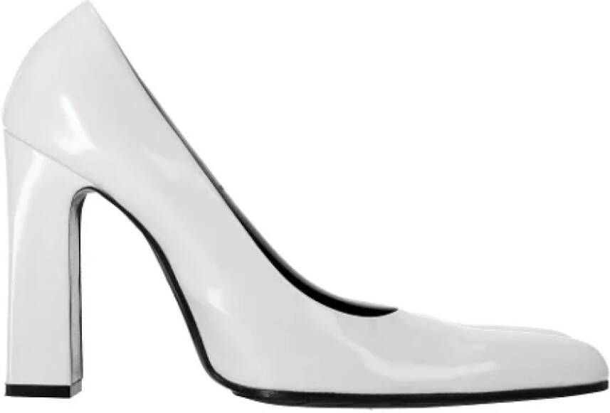 Balenciaga Vintage Pre-owned Leather heels White Dames