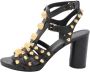 Balenciaga Vintage Pre-owned Leather sandals Black Dames - Thumbnail 1