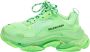 Balenciaga Vintage Pre-owned Leather sneakers Green Dames - Thumbnail 1