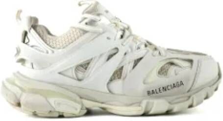 Balenciaga Vintage Pre-owned Leather sneakers White Dames