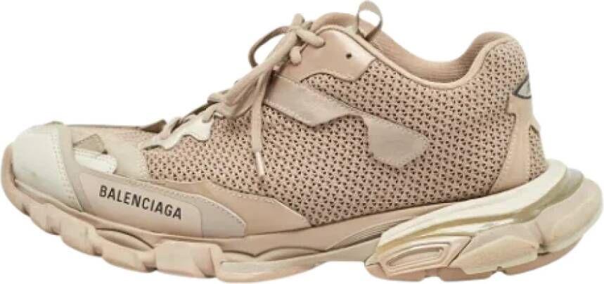 Balenciaga Vintage Pre-owned Mesh sneakers Beige Dames