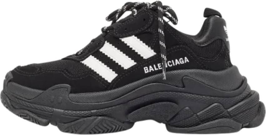 Balenciaga Vintage Pre-owned Mesh sneakers Black Dames