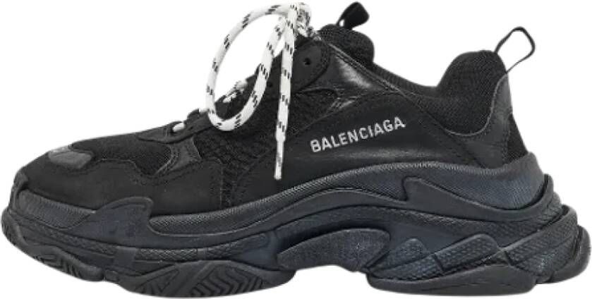 Balenciaga Vintage Pre-owned Mesh sneakers Black Dames