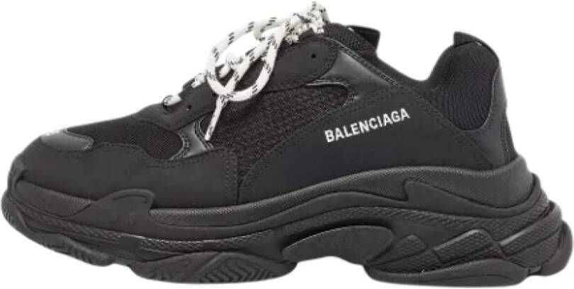 Balenciaga Vintage Pre-owned Mesh sneakers Black Heren