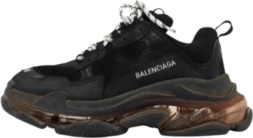 Balenciaga Vintage Pre-owned Mesh sneakers Black Heren