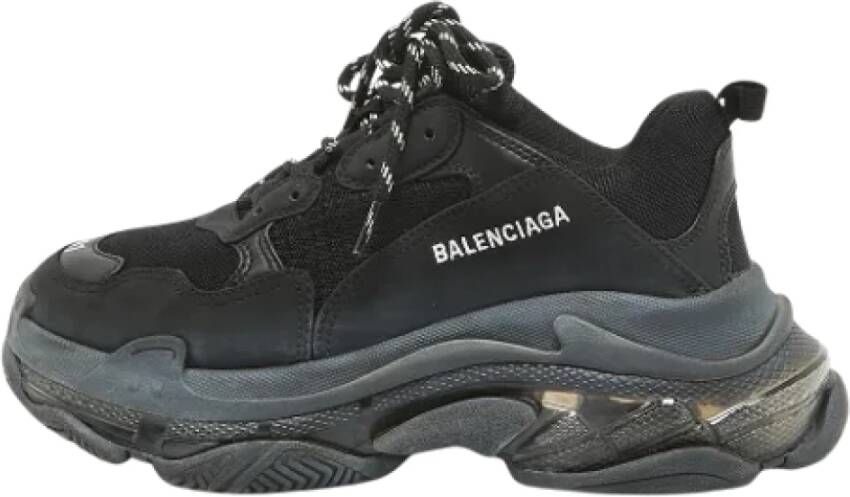 Balenciaga Vintage Pre-owned Mesh sneakers Black Heren